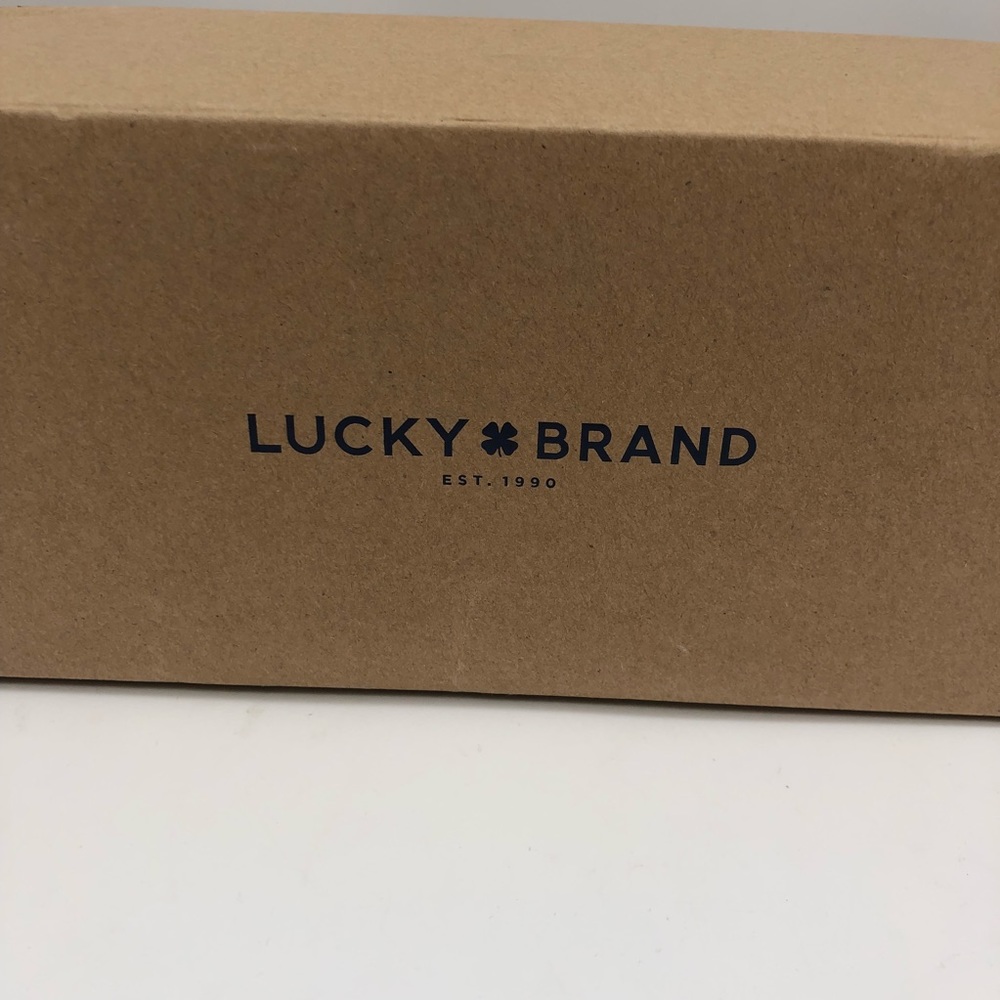NIB Lucky Brand BARBORA Flat Mule Floral Slides - Picture 10 of 11